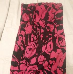 Express strapless dress